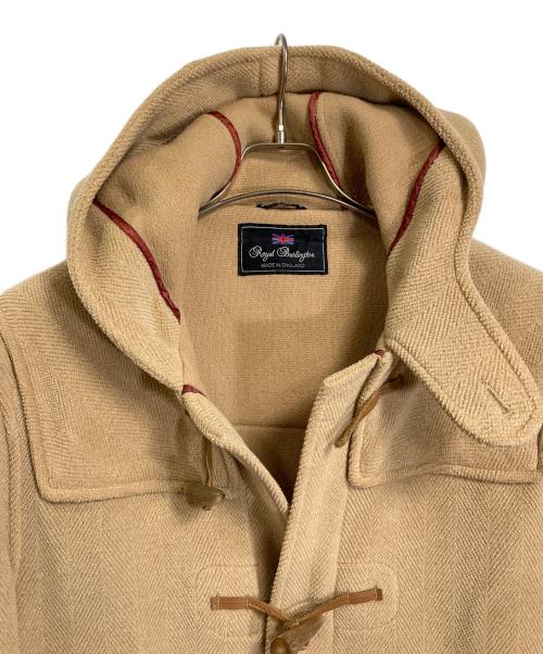 ROYAL BURLINGTON（ロイヤル バーリントン）ROYAL BURLINGTON (ロイヤル バーリントン) ロングダッフルコート　ウールコート　ダッフルコート　アウター　英国製　イギリス製 ベージュ サイズ:40の古着・服飾アイテム