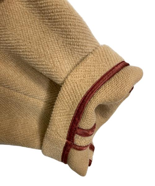 ROYAL BURLINGTON（ロイヤル バーリントン）ROYAL BURLINGTON (ロイヤル バーリントン) ロングダッフルコート　ウールコート　ダッフルコート　アウター　英国製　イギリス製 ベージュ サイズ:40の古着・服飾アイテム