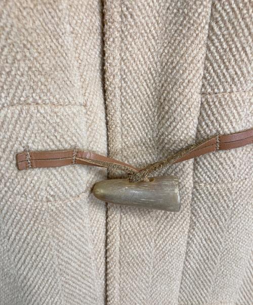 ROYAL BURLINGTON（ロイヤル バーリントン）ROYAL BURLINGTON (ロイヤル バーリントン) ロングダッフルコート　ウールコート　ダッフルコート　アウター　英国製　イギリス製 ベージュ サイズ:40の古着・服飾アイテム