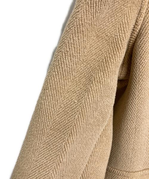 ROYAL BURLINGTON（ロイヤル バーリントン）ROYAL BURLINGTON (ロイヤル バーリントン) ロングダッフルコート　ウールコート　ダッフルコート　アウター　英国製　イギリス製 ベージュ サイズ:40の古着・服飾アイテム