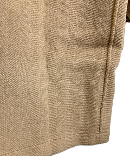 ROYAL BURLINGTON（ロイヤル バーリントン）ROYAL BURLINGTON (ロイヤル バーリントン) ロングダッフルコート　ウールコート　ダッフルコート　アウター　英国製　イギリス製 ベージュ サイズ:40の古着・服飾アイテム