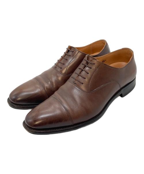 SCOTCH GRAIN（スコッチグレイン）SCOTCH GRAIN (スコッチグレイン) オデッサ ストレートチップシューズ　レザーシューズ　日本製 ブラウン サイズ:25.5の古着・服飾アイテム