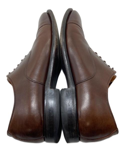 SCOTCH GRAIN（スコッチグレイン）SCOTCH GRAIN (スコッチグレイン) オデッサ ストレートチップシューズ　レザーシューズ　日本製 ブラウン サイズ:25.5の古着・服飾アイテム