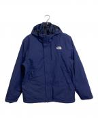 THE NORTH FACEザ ノース フェイス）の古着「LONE PEAK TRICLIMATE JACKET DRYVENT マウンテンジャケット　中綿ジャケット」｜ネイビー