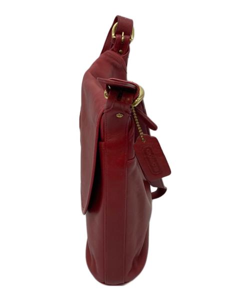 COACH（コーチ）COACH (コーチ) レザーショルダーバッグ　レザーバッグ　オールドコーチ サイズ:実寸参照の古着・服飾アイテム