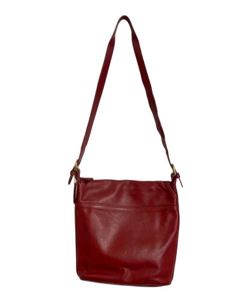 COACH（コーチ）COACH (コーチ) レザーショルダーバッグ　レザーバッグ　オールドコーチ サイズ:実寸参照の古着・服飾アイテム