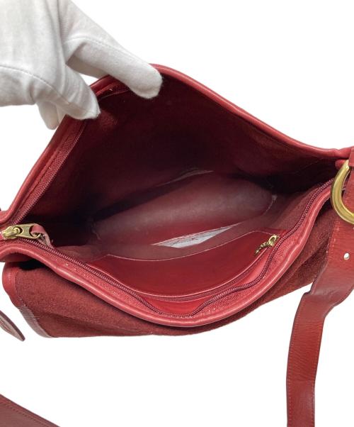 COACH（コーチ）COACH (コーチ) レザーショルダーバッグ　レザーバッグ　オールドコーチ サイズ:実寸参照の古着・服飾アイテム