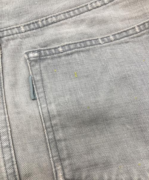 UNDERCOVER（アンダーカバー）UNDERCOVER (アンダーカバー) 11AW フリンジデニムスカート　ミニスカート　フリンジスカート ベージュ サイズ:3の古着・服飾アイテム
