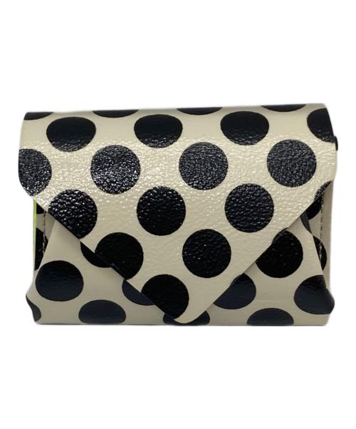 carmine（カルミネ）carmine (カルミネ) 3つ折り財布　ミニウォレット　水玉 マルチカラー サイズ:実寸参照の古着・服飾アイテム