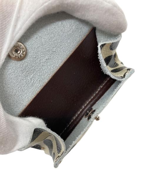 carmine（カルミネ）carmine (カルミネ) 3つ折り財布　ミニウォレット　水玉 マルチカラー サイズ:実寸参照の古着・服飾アイテム