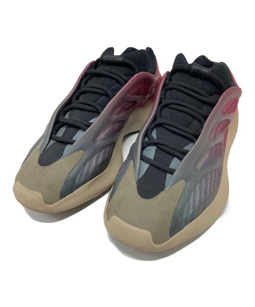 adidas（アディダス）adidas (アディダス) YEEZY 700 V3 Fade Carbon イージー　ローカットスニーカー　厚底スニーカー パープル×グレー サイズ:US8.5の古着・服飾アイテム