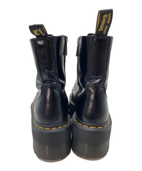 Dr.Martens（ドクターマーチン）Dr.Martens (ドクターマーチン) JADON MAX 8 ホール ブーツ　レースアップブーツ　厚底 ブラック サイズ:UK5の古着・服飾アイテム