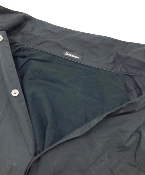 UNDERCOVER（アンダーカバー）UNDERCOVER (アンダーカバー) 22SS 後CS切替半袖BIGシャツ 半袖シャツ　日本製 ブラック サイズ:3の古着・服飾アイテム