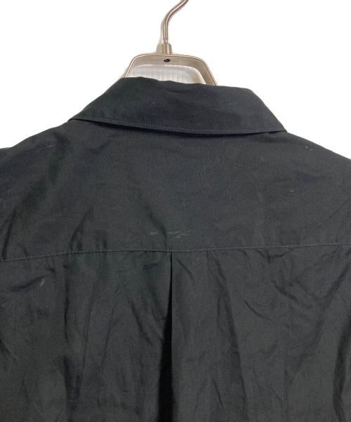 syte by Yohji Yamamoto（サイト バイ ヨウジヤマモト）syte by Yohji Yamamoto (サイト バイ ヨウジヤマモト) Broad Regular Collar Shirt ブロード レギュラー カラー シャツ 長袖シャツ　日本製 ブラック サイズ:4の古着・服飾アイテム