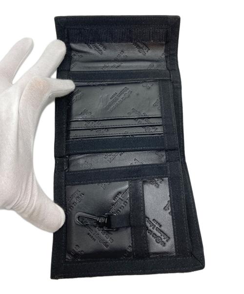 MARTIN MARGIELA（マルタン・マルジェラ）MARTIN MARGIELA (マルタン・マルジェラ) CORDURA WALLET・コーデュラウォレット 2つ折り財布 4タグ　イタリア オリーブ×ブラック サイズ:実寸参照の古着・服飾アイテム