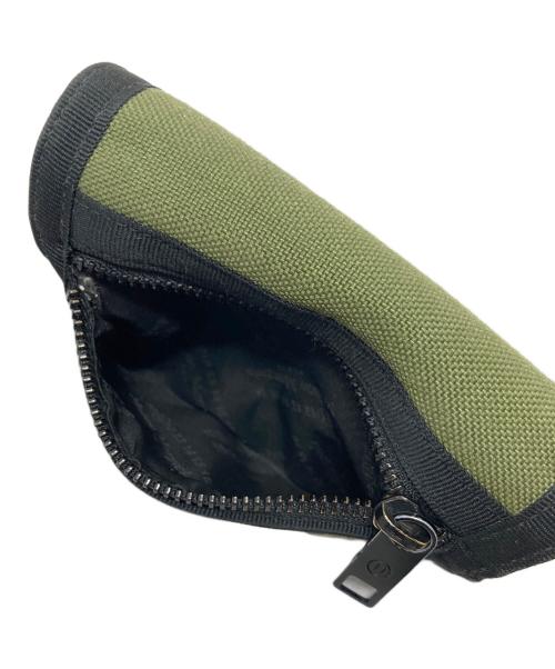 MARTIN MARGIELA（マルタン・マルジェラ）MARTIN MARGIELA (マルタン・マルジェラ) CORDURA WALLET・コーデュラウォレット 2つ折り財布 4タグ　イタリア オリーブ×ブラック サイズ:実寸参照の古着・服飾アイテム