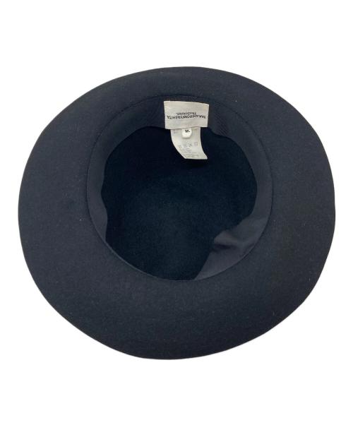 TAKAHIROMIYASHITA TheSoloIst.（タカヒロミヤシタ ザソロイスト）TAKAHIROMIYASHITA TheSoloIst. (タカヒロミヤシタ ザソロイスト) ラビットファーウールハット ブラック サイズ:Mの古着・服飾アイテム