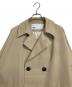 ticca (ティッカ) テントトレンチコート ビッグシルエット　25SS ベージュ サイズ:S：25000円