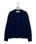 TICCA（ティッカ）の古着「YAK CREWNECK PULLOVER ヤク クルーネックニット 長袖ニット」｜ネイビー