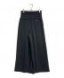 CODE A (コードエー) urban tailor wide trousers トラウザーパンツ ブラック サイズ:XS 未使用品：7000円