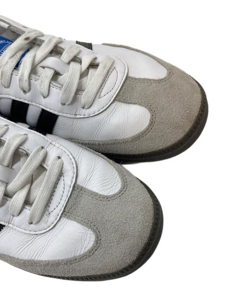 adidas（アディダス）adidas (アディダス) SAMBA OG サンバ ローカットスニーカー ホワイト×グレー サイズ:US11　　UK10.5の古着・服飾アイテム