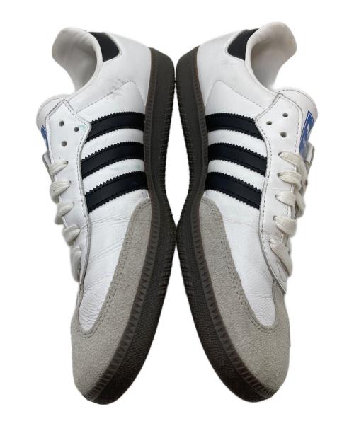 adidas（アディダス）adidas (アディダス) SAMBA OG サンバ ローカットスニーカー ホワイト×グレー サイズ:US11　　UK10.5の古着・服飾アイテム