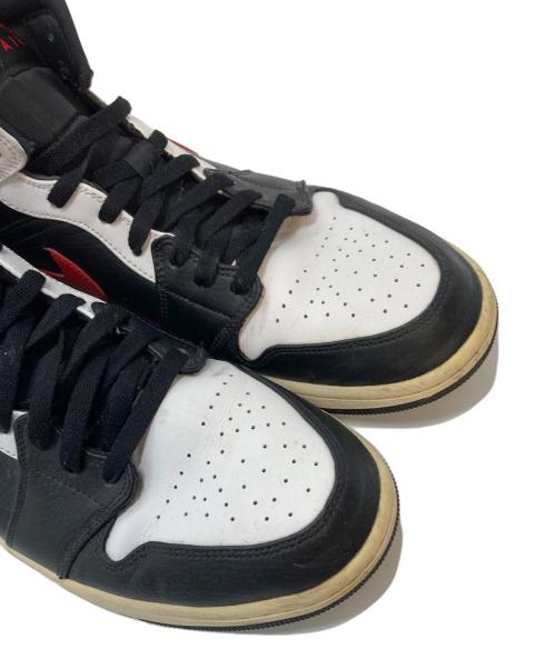 NIKE（ナイキ）NIKE (ナイキ) AIR JORDAN 1 MID（エアジョーダン1 ミッド） ブラック/ファイアレッド サイズ:US11の古着・服飾アイテム