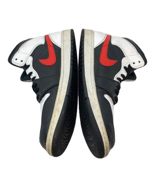 NIKE（ナイキ）NIKE (ナイキ) AIR JORDAN 1 MID（エアジョーダン1 ミッド） ブラック/ファイアレッド サイズ:US11の古着・服飾アイテム