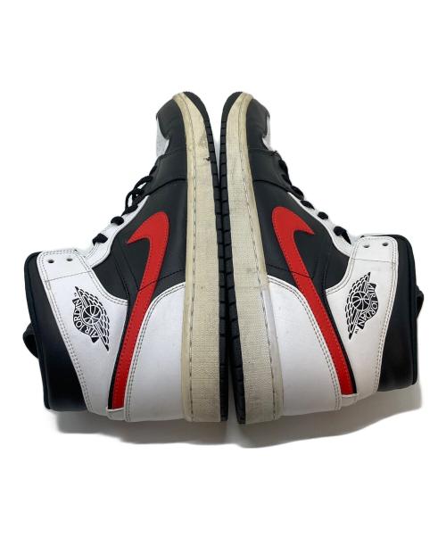 NIKE（ナイキ）NIKE (ナイキ) AIR JORDAN 1 MID（エアジョーダン1 ミッド） ブラック/ファイアレッド サイズ:US11の古着・服飾アイテム