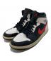 NIKE（ナイキ）の古着「AIR JORDAN 1 MID（エアジョーダン1 ミッド）」｜ブラック/ファイアレッド