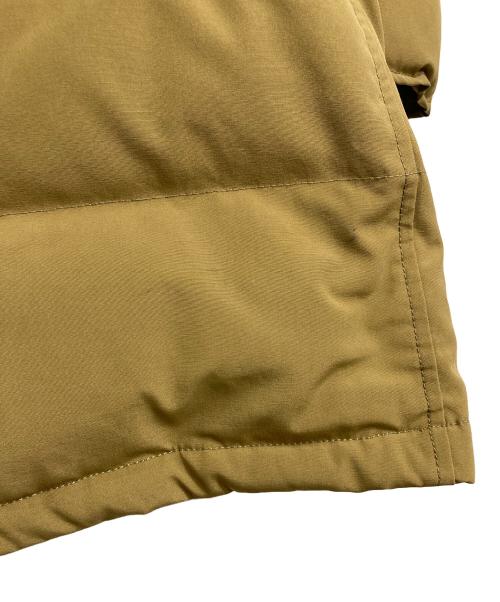 DANTON（ダントン）DANTON (ダントン) フード付きロングダウンコート　ダウンコート　アウター　ラクーンファー ベージュ サイズ:38の古着・服飾アイテム