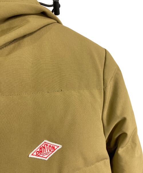 DANTON（ダントン）DANTON (ダントン) フード付きロングダウンコート　ダウンコート　アウター　ラクーンファー ベージュ サイズ:38の古着・服飾アイテム