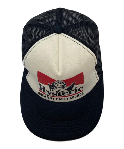 Hysteric Glamour（ヒステリックグラマー）Hysteric Glamour (ヒステリックグラマー) GUITAR GIRL メッシュキャップ ブラック サイズ:FREEの古着・服飾アイテム