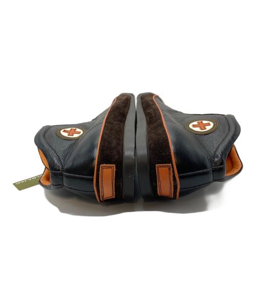 CASTELBAJAC（カステルバジャック）CASTELBAJAC (カステルバジャック) ミッドカットレザースニーカー ブラック サイズ:25.5㎝の古着・服飾アイテム