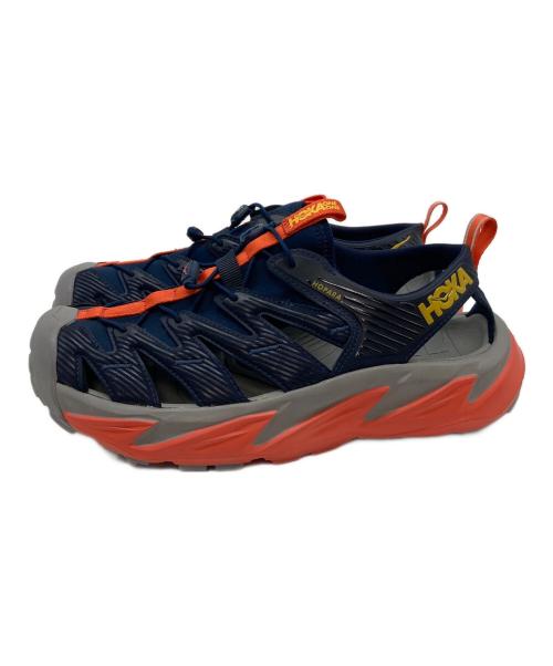 HOKAONEONE（ホカオネオネ）HOKAONEONE (ホカオネオネ) ホパラ M HOPARA サンダル ネイビー×オレンジ サイズ:US9の古着・服飾アイテム