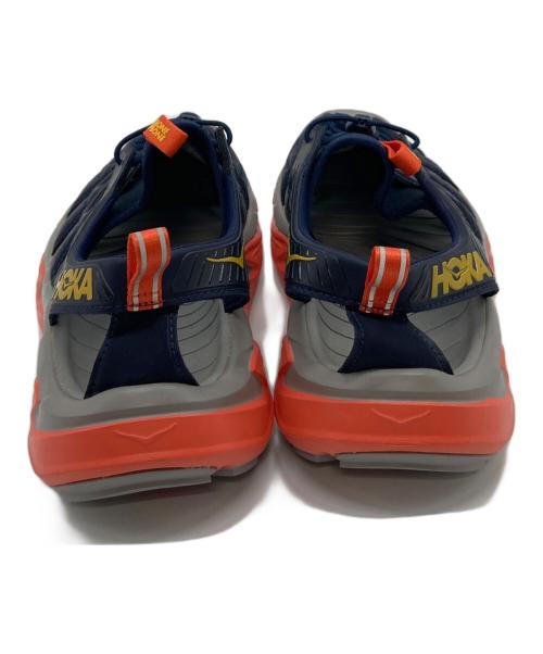 HOKAONEONE（ホカオネオネ）HOKAONEONE (ホカオネオネ) ホパラ M HOPARA サンダル ネイビー×オレンジ サイズ:US9の古着・服飾アイテム