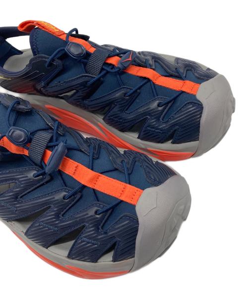 HOKAONEONE（ホカオネオネ）HOKAONEONE (ホカオネオネ) ホパラ M HOPARA サンダル ネイビー×オレンジ サイズ:US9の古着・服飾アイテム