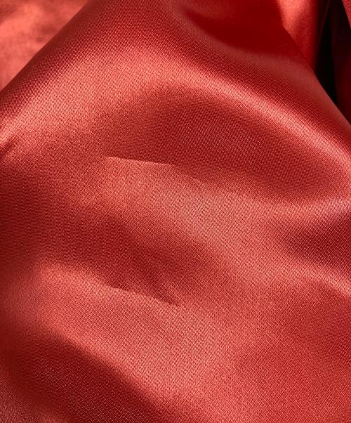 FAD TIMES INC（ファッド タイムズ インク）FAD TIMES INC (ファッド タイムズ インク) 【古着】70’S Pignose刺繍 サテンスタジャン　アウター　70年代　BUILT TO LAST Pignose パープル サイズ:Mの古着・服飾アイテム