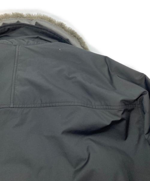 SALON adam et rope'（サロンアダムエロペ）SALON adam et rope' (サロンアダムエロペ) FURLO DOWN 2WAYフライトジャケット  ファーロダウン　完売カラー 25AW  ブラック サイズ:FREEの古着・服飾アイテム