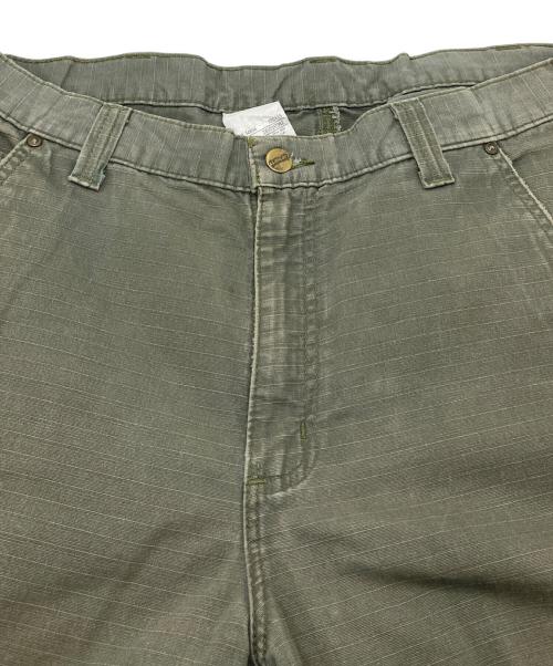 CarHartt（カーハート）CarHartt (カーハート) ダブルニーカーゴパンツ　コットンパンツ モスグリーン サイズ:W36×L32の古着・服飾アイテム