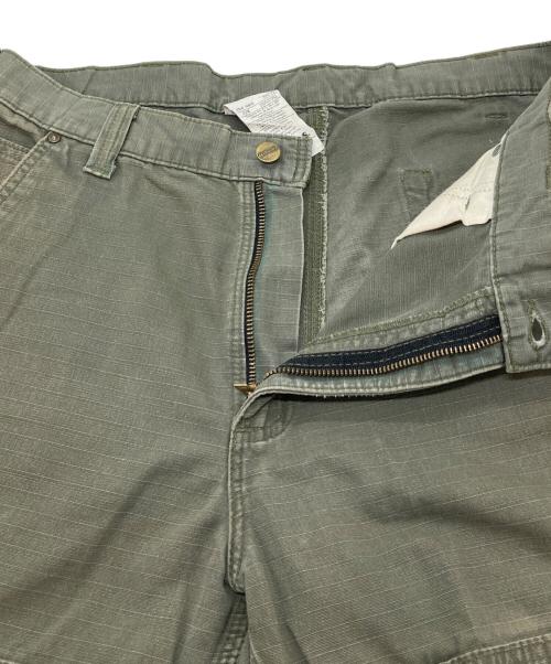 CarHartt（カーハート）CarHartt (カーハート) ダブルニーカーゴパンツ　コットンパンツ モスグリーン サイズ:W36×L32の古着・服飾アイテム