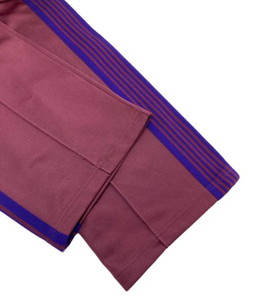 Needles（ニードルズ）Needles (ニードルズ) トラックパンツ　ジャージ　サイドラインパンツ パープル サイズ:Lの古着・服飾アイテム