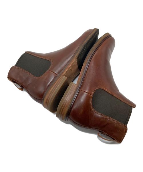 CLARKS（クラークス）CLARKS (クラークス) サイドゴアブーツ　レザーブーツ ブラウン サイズ:UK7  US8の古着・服飾アイテム