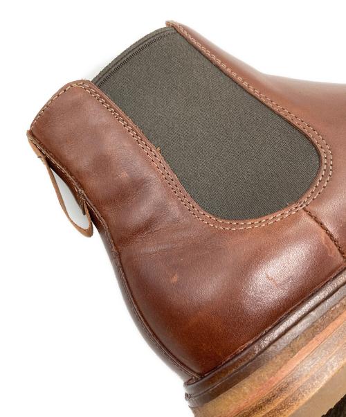 CLARKS（クラークス）CLARKS (クラークス) サイドゴアブーツ　レザーブーツ ブラウン サイズ:UK7  US8の古着・服飾アイテム