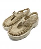 KEENキーン）の古着「UNEEK PLT MARY JANE サンダル」｜ベージュ