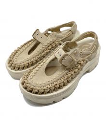 KEEN（キーン）の古着「UNEEK PLT MARY JANE サンダル」｜ベージュ