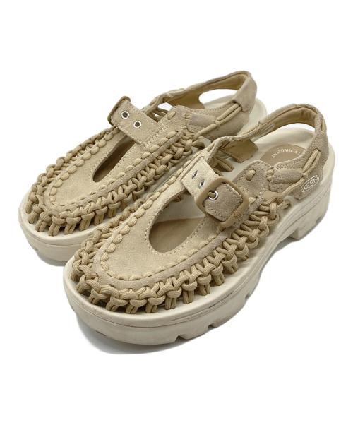 KEEN（キーン）KEEN (キーン) UNEEK PLT MARY JANE サンダル ベージュ サイズ:USW8の古着・服飾アイテム