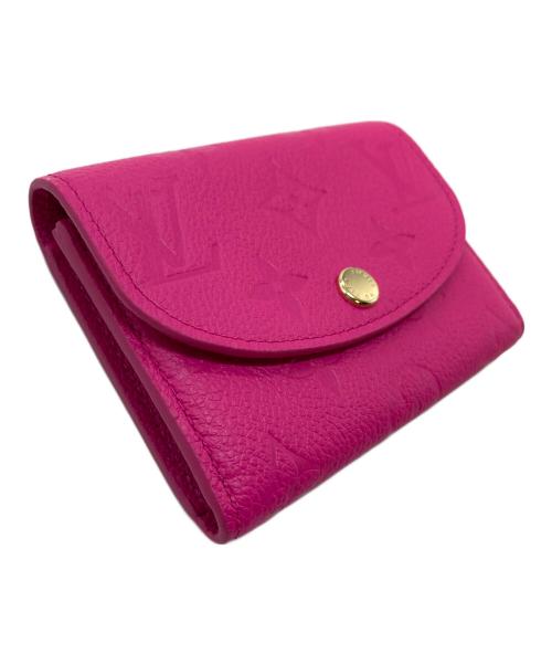 LOUIS VUITTON（ルイ ヴィトン）LOUIS VUITTON (ルイ ヴィトン) 村上隆 (ムラカミタカシ) LV × TM ポルトモネ・ロザリ ピンクの古着・服飾アイテム