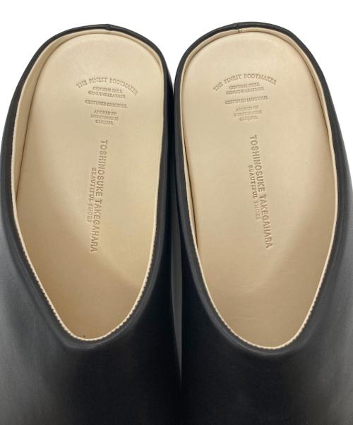 BEAUTIFUL SHOES（ビューティフルシューズ）beautiful shoes (ビューティフルシューズ) LEATHER MOC レザーシューズ ブラック サイズ:24.5の古着・服飾アイテム