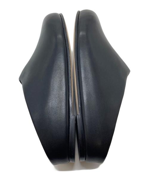 BEAUTIFUL SHOES（ビューティフルシューズ）beautiful shoes (ビューティフルシューズ) LEATHER MOC レザーシューズ ブラック サイズ:24.5の古着・服飾アイテム